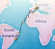 21 Night Marseille to Rio cruise