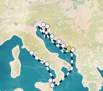 14 Night Dubrovnik to Rome cruise