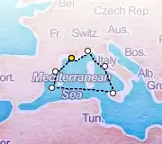 7 Night Marseille to Marseille cruise