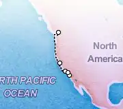 7 Night Vancouver to Los Angeles cruise