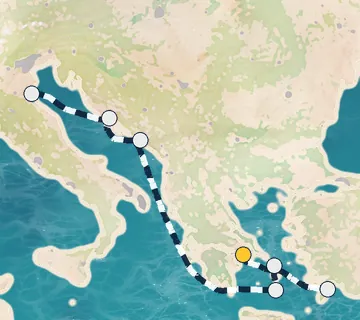 7 Night Athens to Ravenna cruise
