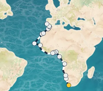 30 Night Cape Town to Lisbon cruise