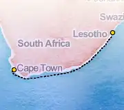 3 Night Cape Town to Durban cruise