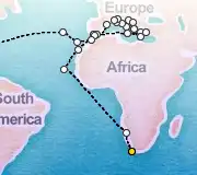65 Night Cape Town to Los Angeles cruise
