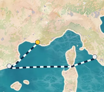 3 Night Marseille to Rome cruise