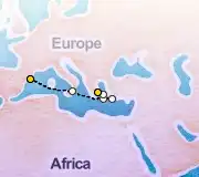 7 Night Barcelona to Athens cruise