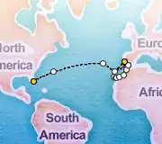 25 Night Miami to Lisbon cruise