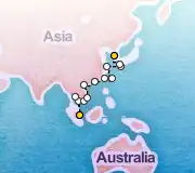 23 Night Singapore to Seoul cruise