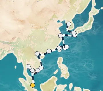 23 Night Singapore to Seoul cruise