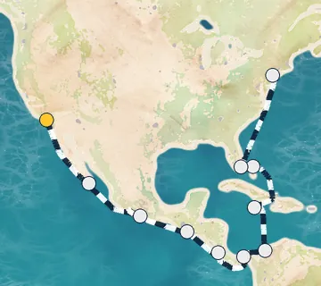 20 Night Los Angeles to New York cruise