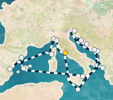21 Night Rome to Rome cruise