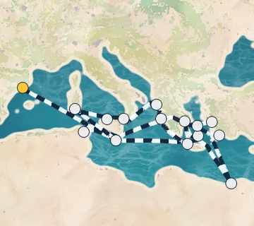 28 Night Barcelona to Athens cruise