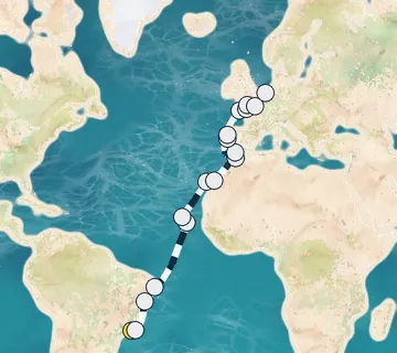 31 Night Rio de Janeiro to Amsterdam cruise