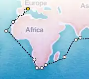 47 Night Hong Kong to Marseille cruise