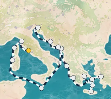 19 Night Rome to Athens cruise