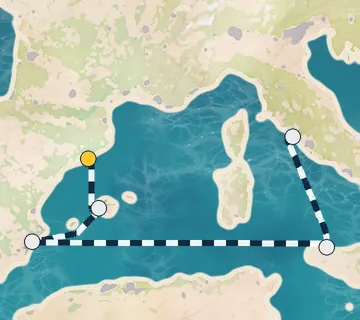 4 Night Barcelona to Rome cruise