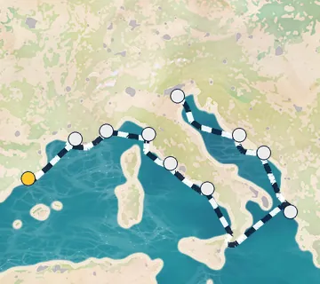 12 Night Barcelona to Venice cruise