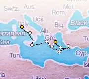 9 Night Rome to Athens cruise