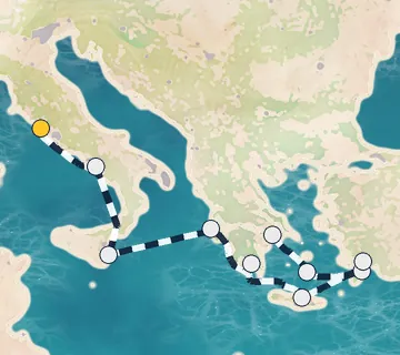 9 Night Rome to Athens cruise
