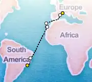 16 Night Marseille to Rio cruise