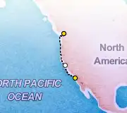 6 Night San Diego to Vancouver cruise