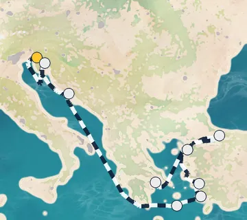 10 Night Trieste to Athens cruise