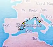 9 Night Barcelona to Rome cruise