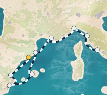 9 Night Barcelona to Rome cruise