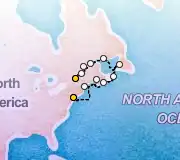 12 Night Montreal to New York cruise