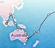 42 Night Singapore to Los Angeles cruise
