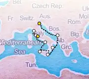 10 Night Rome to Venice cruise