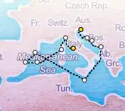 14 Night Rome to Trieste cruise