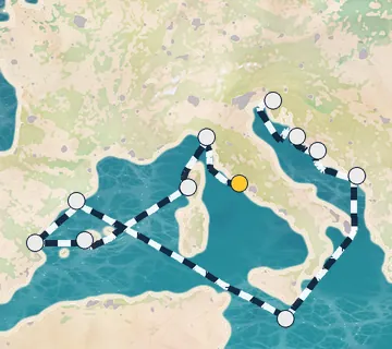 14 Night Rome to Trieste cruise