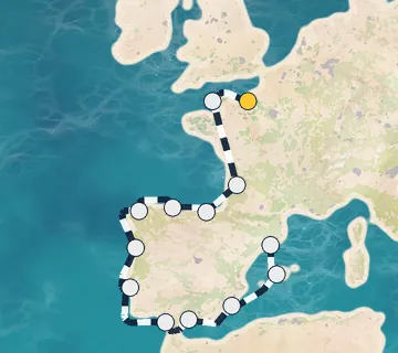 14 Night Paris to Barcelona cruise