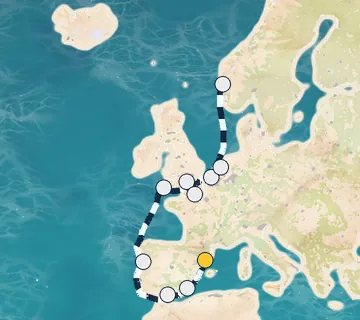14 Night Barcelona to Bergen cruise