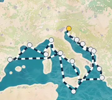 21 Night Monfalcone to Monfalcone cruise