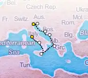 7 Night Venice to Rome cruise