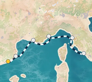 7 Night Barcelona to Rome cruise