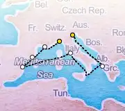 8 Night Venice to Portofino cruise