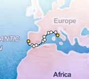 10 Night Lisbon to Rome cruise