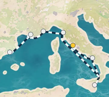 7 Night Rome to Barcelona cruise
