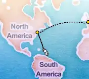 23 Night New York to London cruise