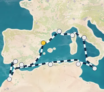 15 Night Tarragona to Tarragona cruise