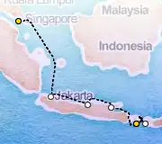 9 Night Bali to Singapore cruise
