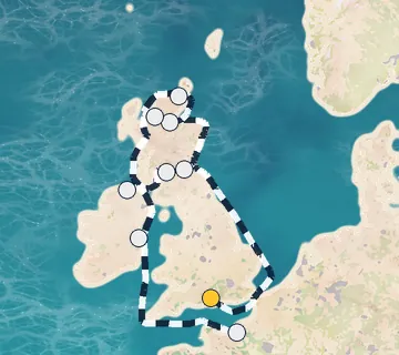 10 Night London to Paris cruise