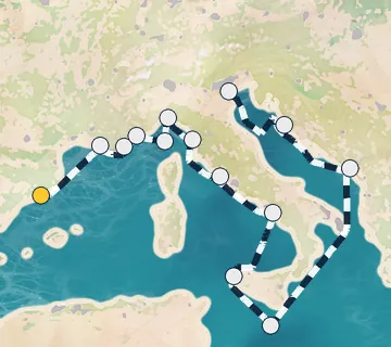 14 Night Barcelona to Venice cruise