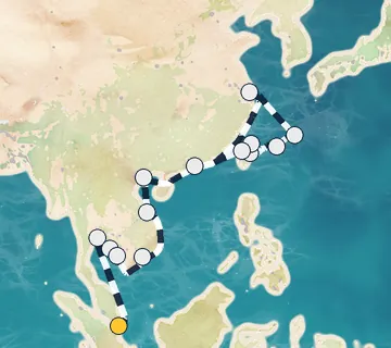 26 Night Singapore to Hong Kong cruise