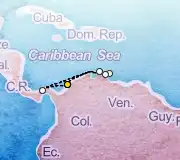 7 Night Cartagena to Cartagena cruise