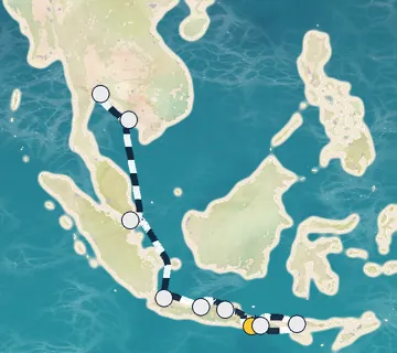 14 Night Bali to Bangkok cruise