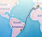 22 Night Sao Paolo to Marseille cruise